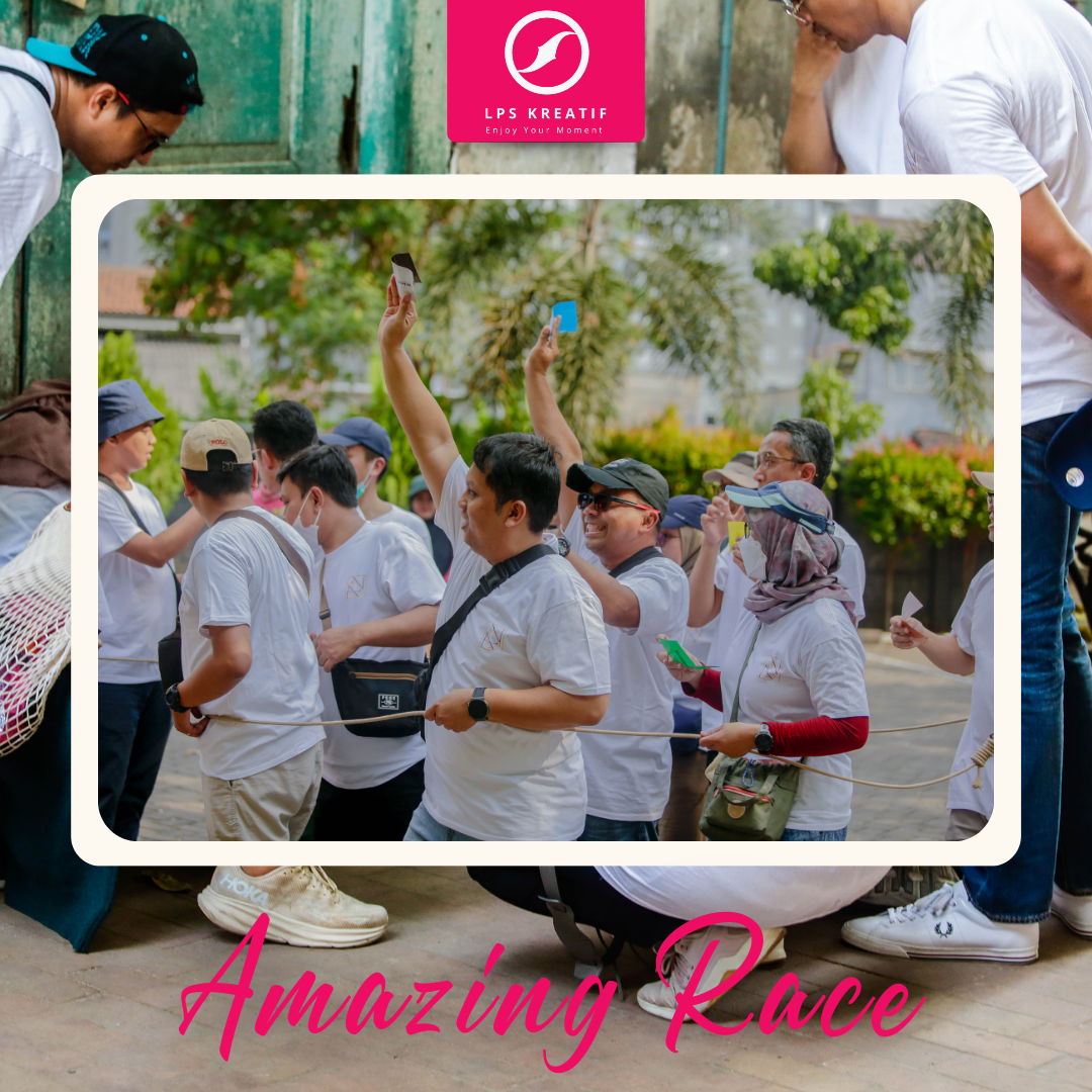 Jasa Penyedia Layanan Outbound Amazing Race.