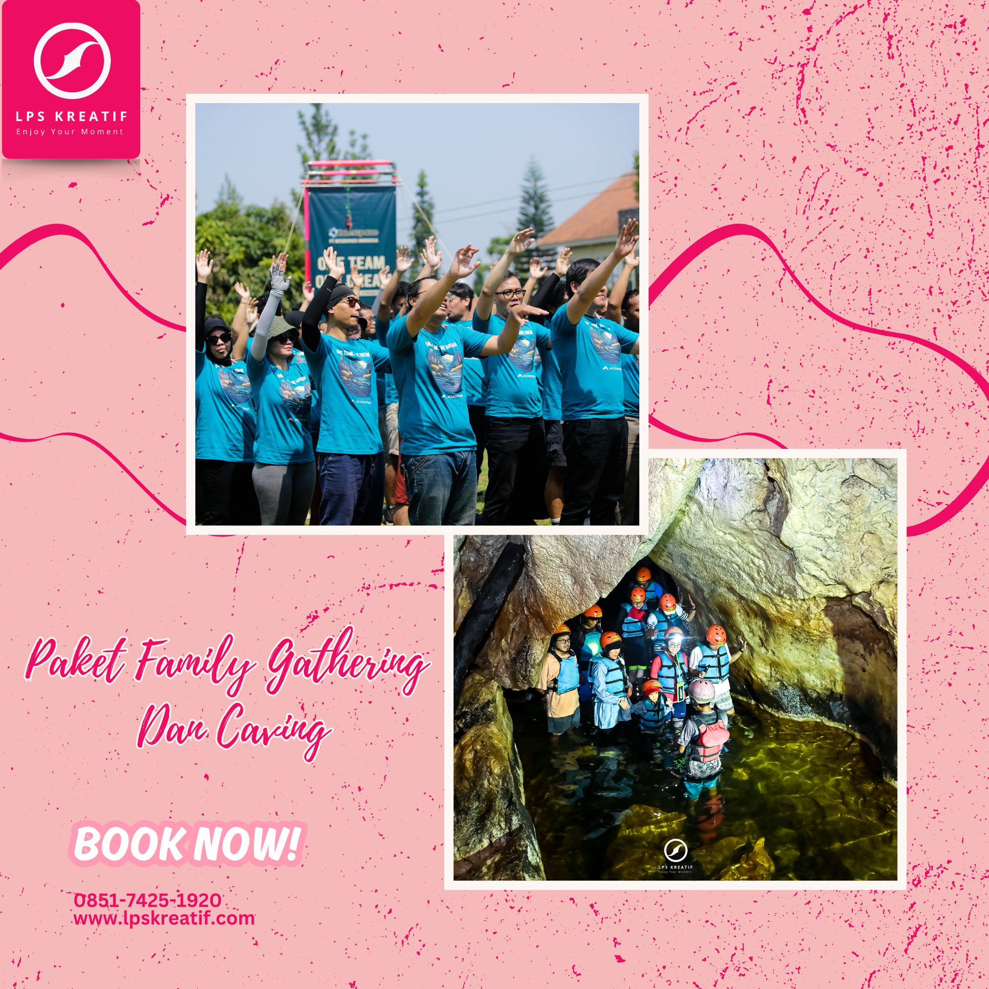 Paket Family Gathering Dan Caving