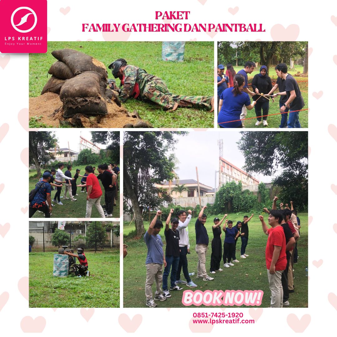 Pusat Penyedia Paket Family Gathering Dan Paintball